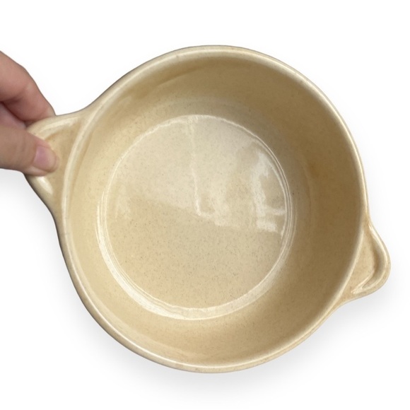 Vintage Casserole Covered Dish with 3D Vegetables on Lid‎ Mushrooms MCM - Picture 4 of 9